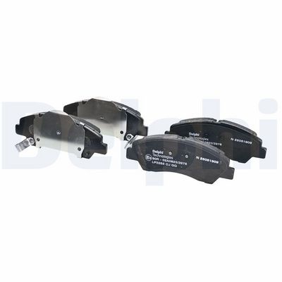 BREMSBELAGSATZ SCHEIBENBREMSE DELPHI LP3265 0