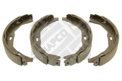 Zestaw szczęk hamulcowych, hamulec postojowy MAPCO 8871