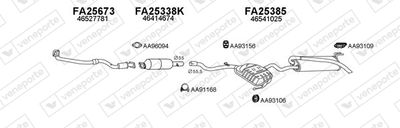 ABGASANLAGE VENEPORTE 250272
