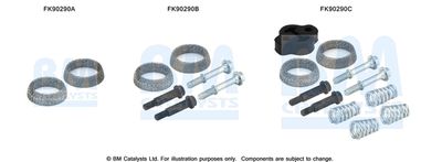 Монтажный комплект, катализатор BM CATALYSTS FK90290 для SUZUKI SAMURAI