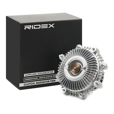 съединител, вентилатор на радиатора RIDEX
