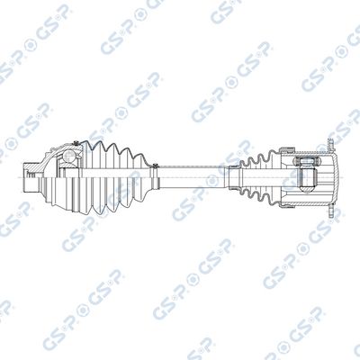 полуоска GSP 203328OL