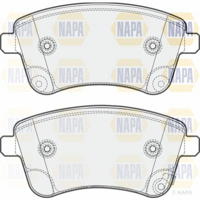 Brake Pad Set NAPA NBP1234