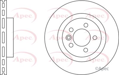 Brake Disc APEC DSK2254