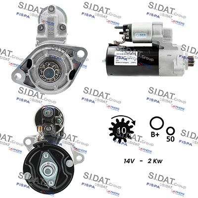 стартер SIDAT S12BH0658
