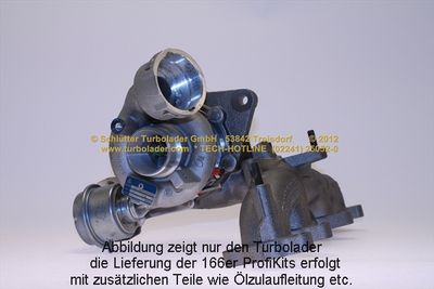 COMPRESOR SISTEM DE SUPRAALIMENTARE SCHLÜTTER TURBOLADER PRO00361 2