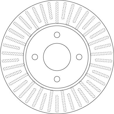 Bromsskiva TRW DF6430