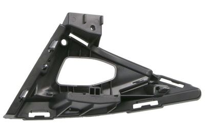 Voorbumper afdekking Voor Rechts (met verchroomde streep, zwart) past: NISSAN QASHQAI III J12 04.21-03.24