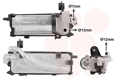 KONDENSATOR KLIMAANLAGE VAN WEZEL 06015712