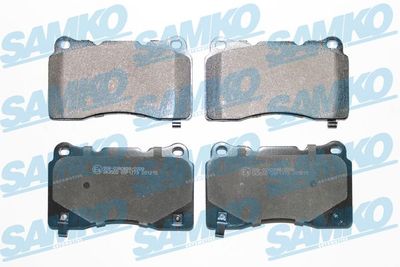 Комплект тормозных колодок, дисковый тормоз SAMKO 5SP1773 для CADILLAC CT6