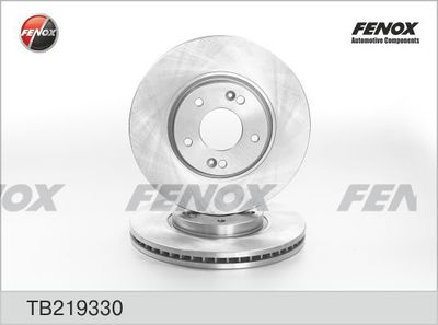 FENOX TB219330 Тормозные диски  для HYUNDAI VELOSTER (Хендай Велостер)