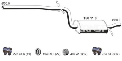 MITTELSCHALLDäMPFER
