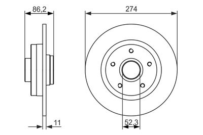 Brake Disc 0 986 479 682