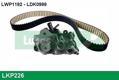 Vodní pumpa + sada ozubeného řemene LUCAS LKP226