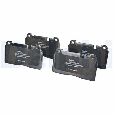 Remblokken set Voor , past: AUDI A6 C7, A7, Q5 2.0-3.0D 10.08-09.18