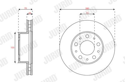 Brake Disc 563716JC