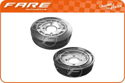 FARE SA 10879 Шкив коленвала для OPEL ASTRA F (T92)