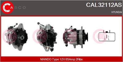 Генератор CASCO CAL32112AS для HYUNDAI H100