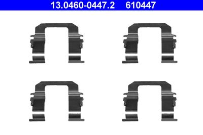 Комплектующие, колодки дискового тормоза ATE 13.0460-0447.2 для OPEL FRONTERA