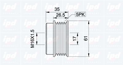 SISTEM ROATA LIBERA GENERATOR IPD 120007 1