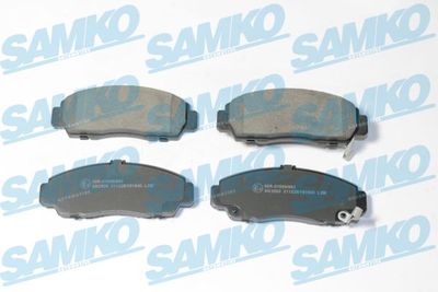 Комплект тормозных колодок, дисковый тормоз SAMKO 5SP1840 для BYD G6