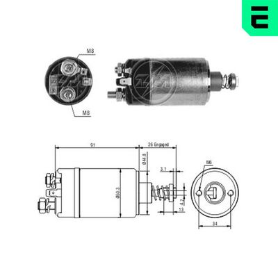 SOLENOID ELECTROMOTOR