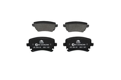 BREMSBELAGSATZ SCHEIBENBREMSE ATE 13046028892 14