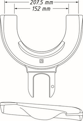 DRUCKPLATTE FEDERSPANNER HAZET 490023 4