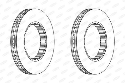 Disc frana BERAL 2140000348