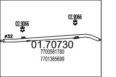RACORD EVACUARE MTS 0170730