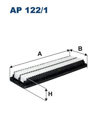 Luftfilter FILTRON AP 122/1