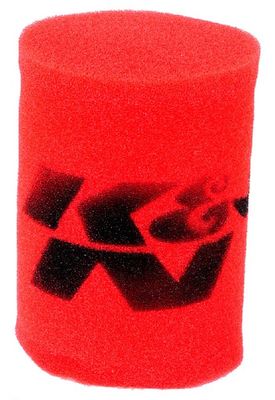 Schuim luchtfilter, kleur: red (x152, spons) Wielokrotnego użytku