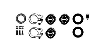 SET MONTARE SISTEM DE ESAPAMENT