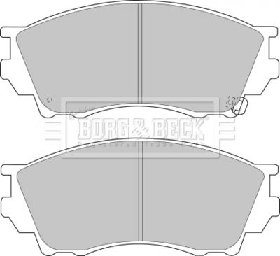 Комплект тормозных колодок, дисковый тормоз BORG & BECK BBP1356 для MAZDA XEDOS