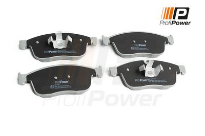 stabdžių trinkelių rinkinys, diskinis stabdys 1B1287 ProfiPower