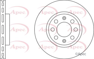 Brake Disc APEC DSK2509