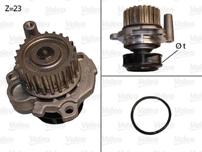 Water Pump, engine cooling 506532