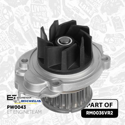 Vodní pumpa + sada ozubeného řemene ET ENGINETEAM RM0036VR2