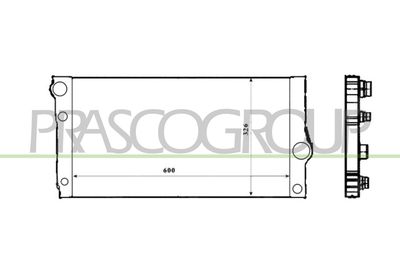 RADIATOR RACIRE MOTOR PRASCO BM048R005