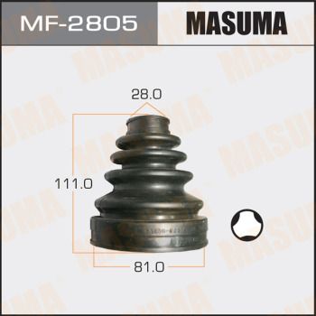 Комплект пыльника, приводной вал MASUMA MF-2805 для TOYOTA TACOMA