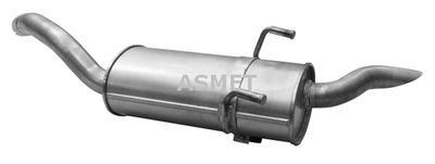 Глушитель выхлопных газов конечный ASMET 09.065 для FIAT ULYSSE