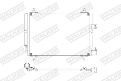 CONDENSATOR CLIMATIZARE WALKER WCD00379 8