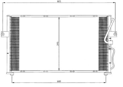 KONDENSATOR KLIMAANLAGE WAECO 8880400346 1