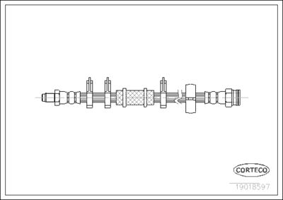 Brake Hose 19018597