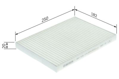 FILTRU AER HABITACLU BOSCH 1987435075