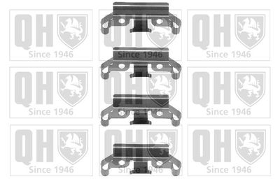Комплектующие, колодки дискового тормоза QUINTON HAZELL BFK683 для MAZDA 626