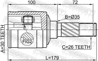 SET ARTICULATIE PLANETARA FEBEST 0511CX7R 1