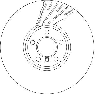Тормозной диск DF6622S
