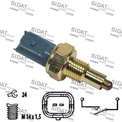 Выключатель, фара заднего хода SIDAT 3.234182 для RENAULT WIND
