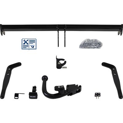 Zestaw zaczepu przyczepy RAMEDER 157872